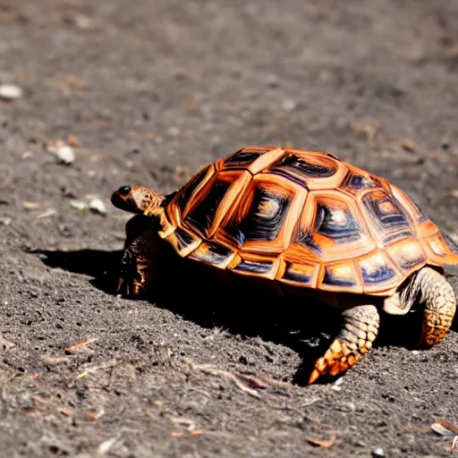 Prompt: red spotted tortoise