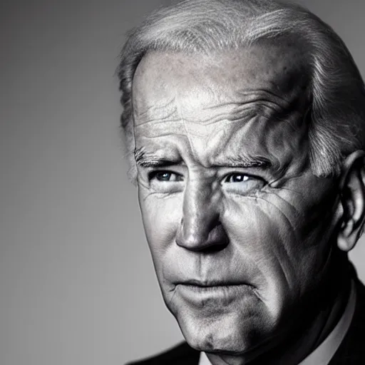 Prompt: uhd candid photo of joe biden as captain pike, with accurate face, uhd, studio lighting, correct face, photo by annie leibovitz