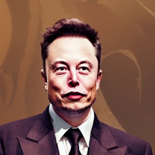 Image similar to Elon Musk as Emperor Shaddam IV, in Dune