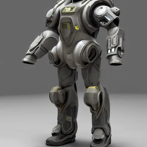 Image similar to a soldier wearing a full set of zeus advanced power armor, electricity, lightning, 3 d render, octane, ray tracing, ultra detailed, photorealistic, high resolution, 8 k