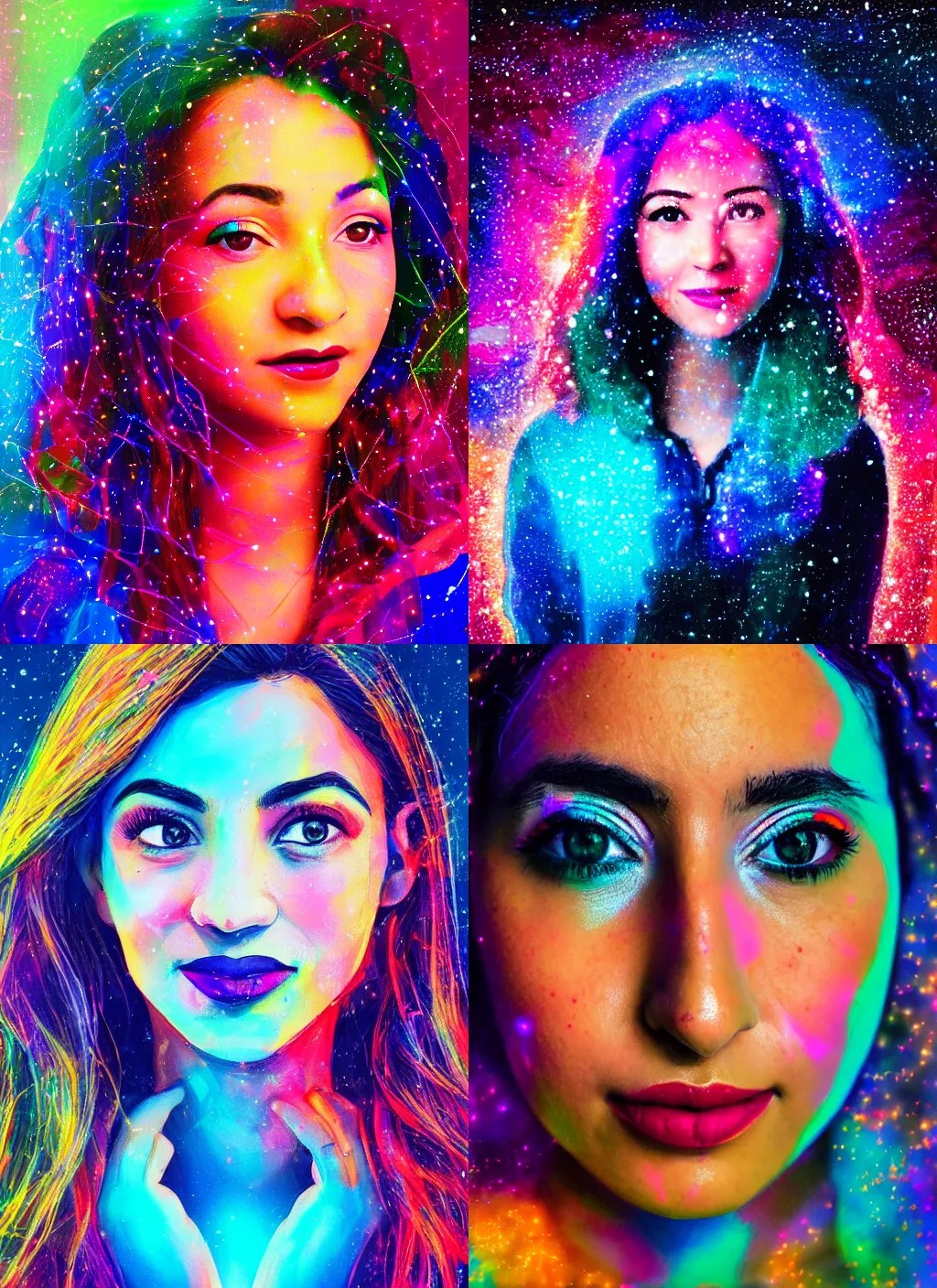 Prompt: Imane Anys, in the style of Brandon Woelfel, photorealism