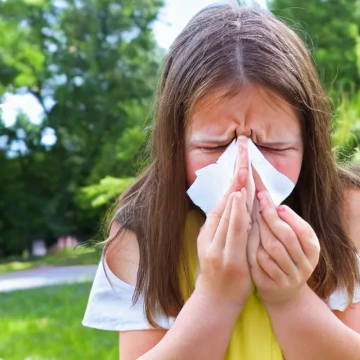 Image similar to a stock photo for a news story about summer allergies