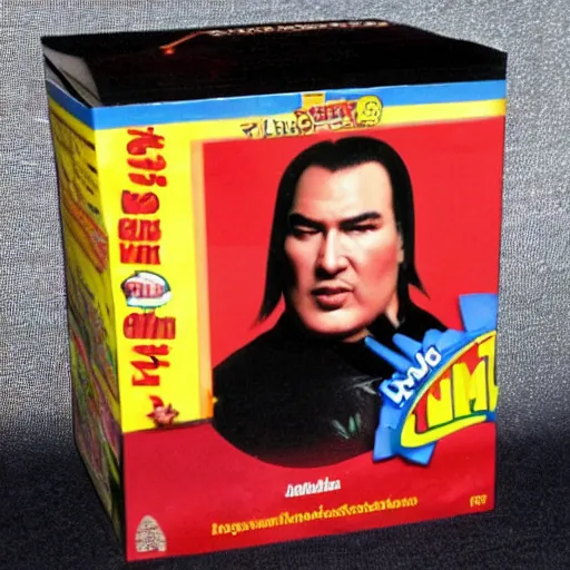 Prompt: Steven Seagal as a happy meal toy