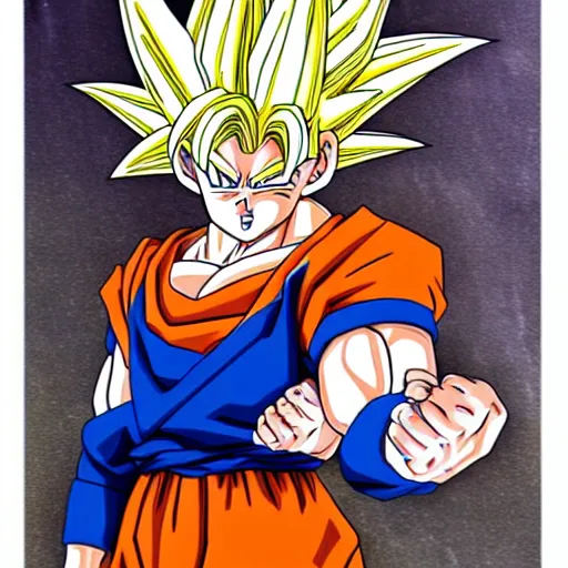 Image similar to goku