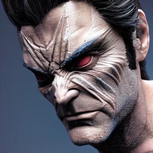 Image similar to Spiderman as Wolverine,muscle extremely detailed, fantastic details full face, trending on artstation, pixiv, cgsociety, hyperdetailed Unreal Engine, optimization 4k 8k ultra HD, WLOP