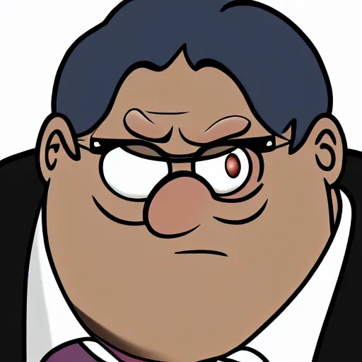 Image similar to Peter Griffin the giga chad, muscular close up grayscale photo