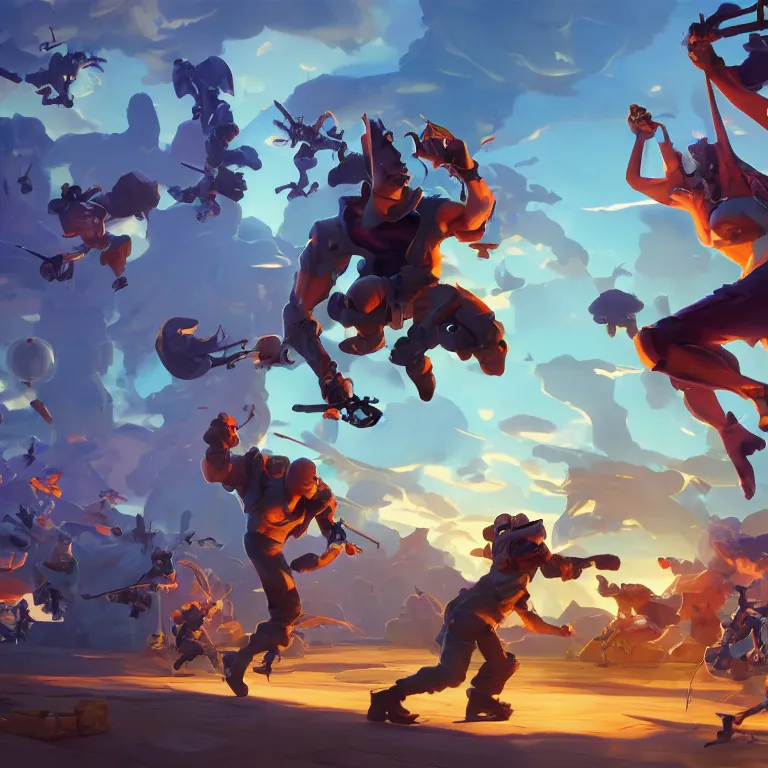 Image similar to a large art studio as fornite style game design fanart by concept artist gervasio canda, behance hd by jesper ejsing, by rhads, makoto shinkai and lois van baarle, ilya kuvshinov, rossdraws global illumination radiating a glowing aura global illumination ray tracing hdr render in unreal engine 5