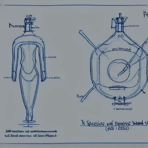 Image similar to pfas, scientific drawing