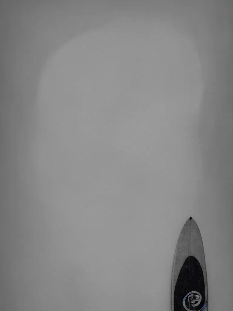 Prompt: a high fidelity photorealistic painting of a firewire surfboard, artistic photograph, studio light