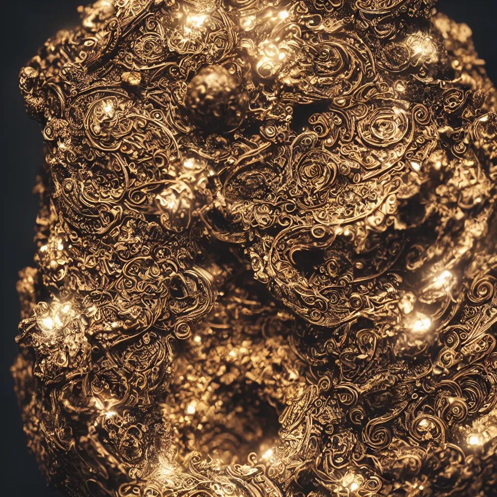 Image similar to A universe cake, cinematic shot, intricate, ornate, photorealistic, ultra detailed, realistic, 100mm, photography, octane, high definition, depth of field, bokeh, 8k, behance, artstation