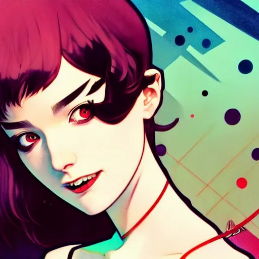 Prompt: a beautiful slim angry superhero winona ryder fighting crime, art by ilya kuvshinov and lois van baarle and alphonse mucha and ross tran and range murata and artgerm and andy warhol, digital art, highly detailed, profile picture, intricate, sharp focus, trending on artstation hq, deviantart, pinterest, unreal engine 5, 4 k uhd image