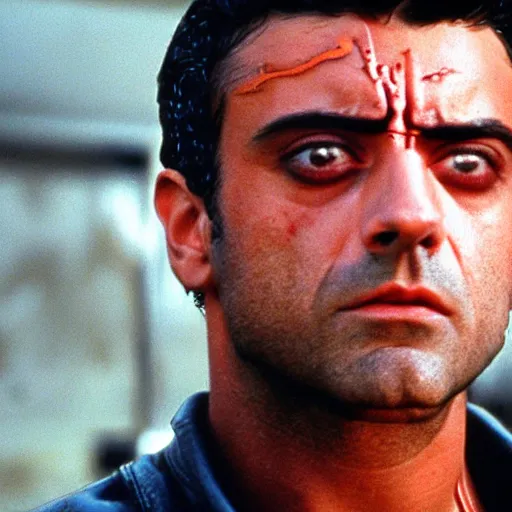 Image similar to oscar isaac in terminator 2