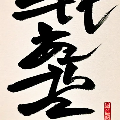 Image similar to zen calligraphy ink