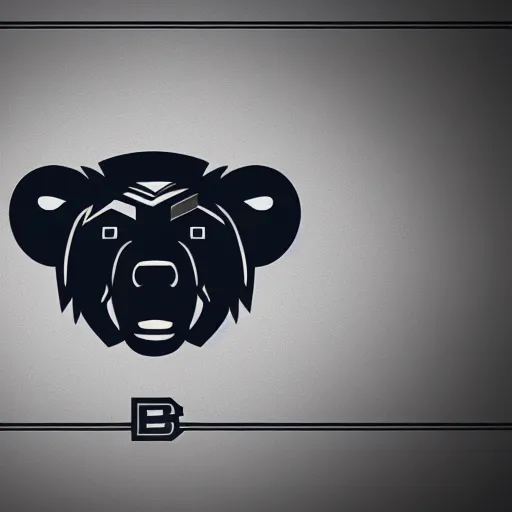 Image similar to concept logo design for a grizzley bears football team