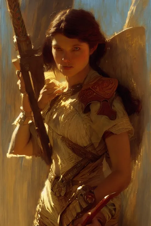 Image similar to shield maid, highly detailed painting by gaston bussiere, craig mullins, j. c. leyendecker 8 k