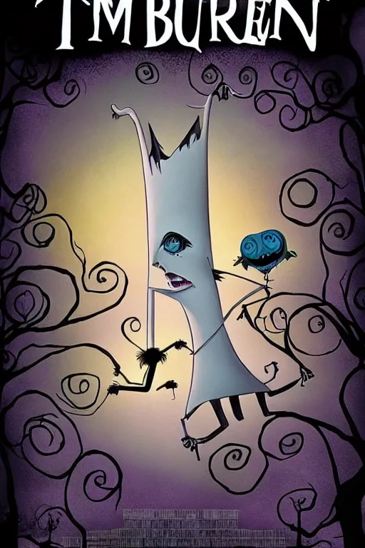 Image similar to tim burton animated feature