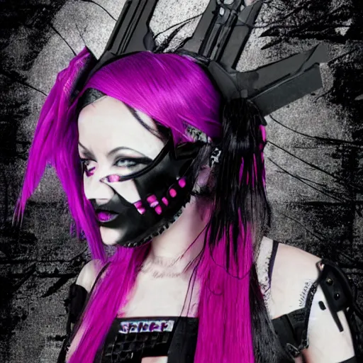 Image similar to cybergoth