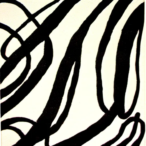 Image similar to zen ink abstract modern art