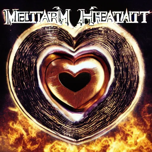 Image similar to metalheart album cover