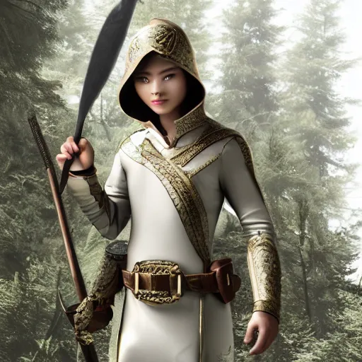 Image similar to Blanc de Chine Elf Ranger