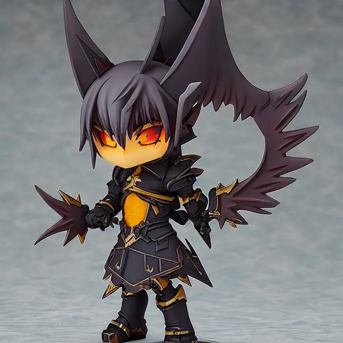 Image similar to deathwing, an anime nendoroid of deathwing, figurine, detailed product photo