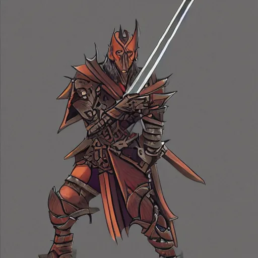 Prompt: an evil black sword, on a blank background. dungeons and dragons illustration