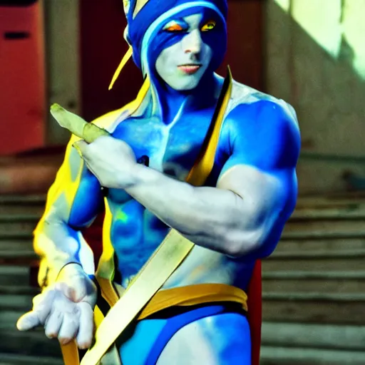 Image similar to vega from street fighter