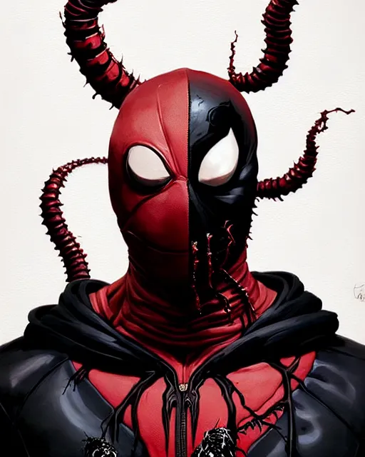 symbiote deadpool wallpaper