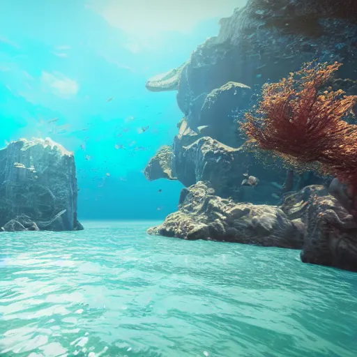 Prompt: thalassophobia, ultra realistic, unreal engine 5