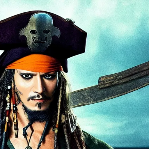 Image similar to real-life zoro, a still of Pirates of the Caribbean