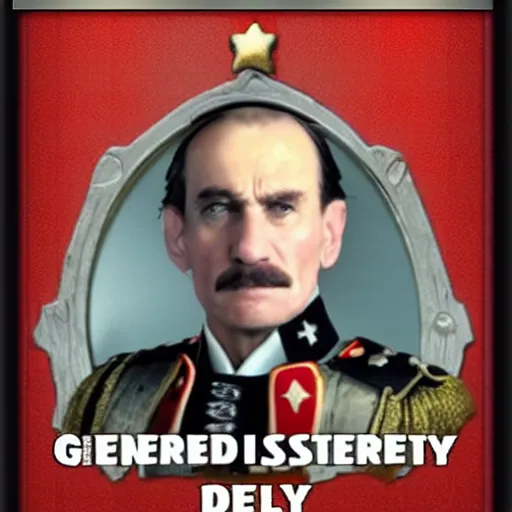 Prompt: general dissary