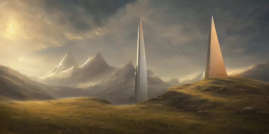 Prompt: The obelisk by Jessica Rossier