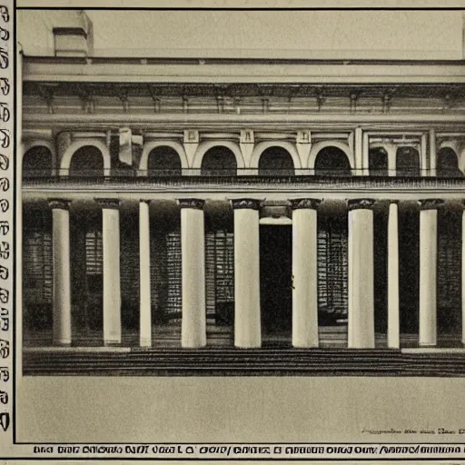 Image similar to an image of a civic civil court, in a medium full shot, russian and japanese mix, high - key lighting, warm lighting, overcast flat midday sunlight, a vintage historical fantasy 1 9 1 5 photo from life magazine, professional cooperate, the new york times photojournalism.