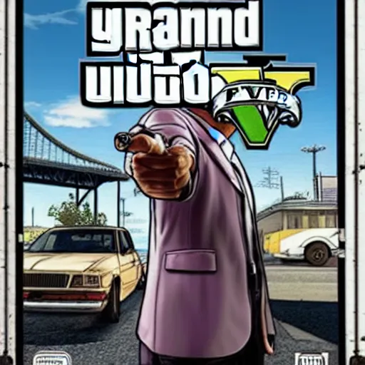 Image similar to House M.D as Grand Theft Auto 5 cover