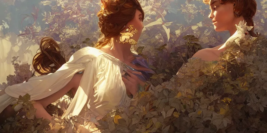 Image similar to common wealth, decentralized autonymous organisation, investment, crypto, nft, money, networking, intricate, very very beautiful, elegant, highly detailed, digital painting, artstation, concept art, smooth, sharp focus, illustration, art by artgerm and greg rutkowski and alphonse mucha