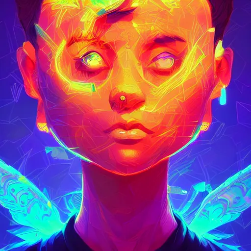 Image similar to skill magic deepdream radiating a glowing aura stuff loot legends stylized digital illustration video game icon artstation lois van baarle, ilya kuvshinov, rossdraws,