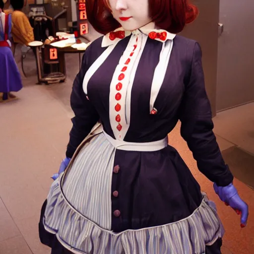 Prompt: Elizabeth from Bioshock Infinite in Japan