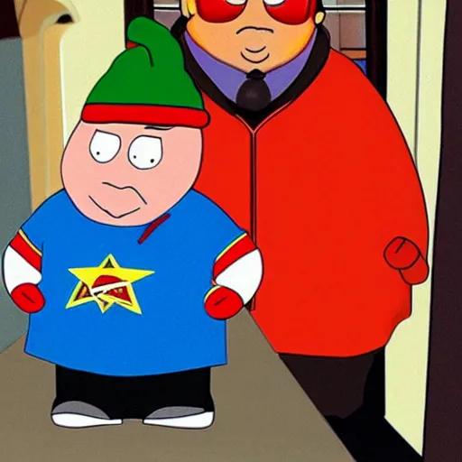 Image similar to Eric Cartman as a human