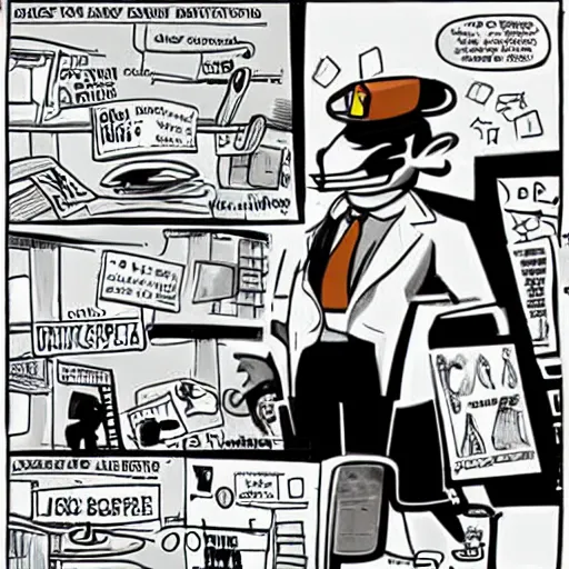 Image similar to Sam and Max Freelance Police as humans