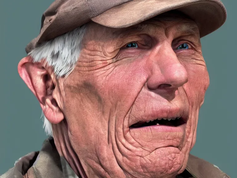 Image similar to A colored colorized real photograph of Jerma985 as an elderly guy, taken in the early 2020s, taken on a 2010s Camera, realistic, hyperrealistic, very realistic, very very realistic, highly detailed, very detailed, extremely detailed, detailed, digital art, trending on artstation, headshot and bodyshot, detailed face, very detailed face, very detailed face, real, real world, in real life, realism, HD Quality, 8k resolution, intricate details, colorized photograph, colorized photon