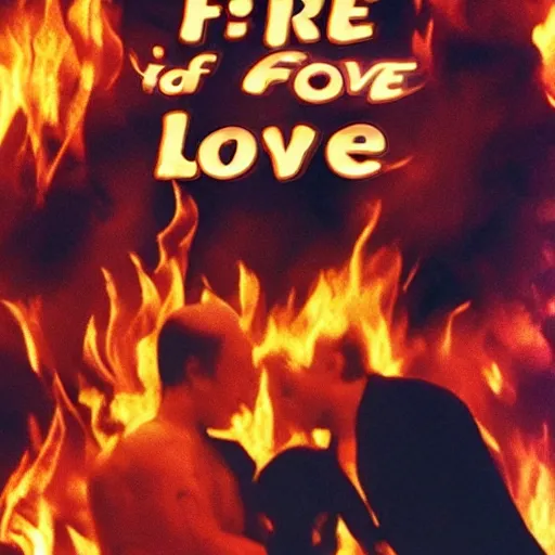 Image similar to fire of love