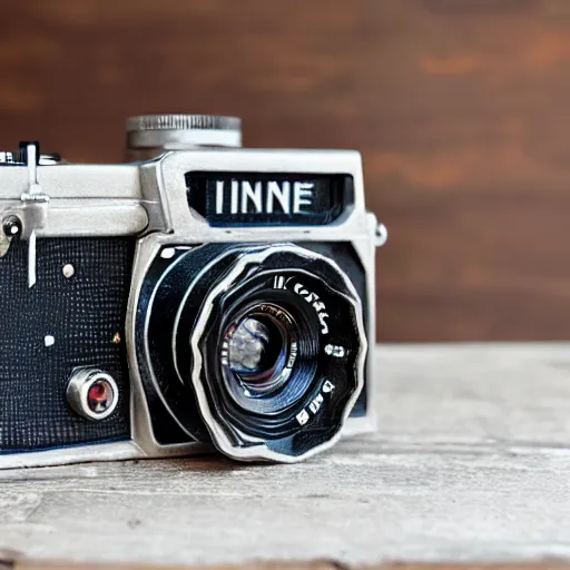 Image similar to an ironman vintage film camera