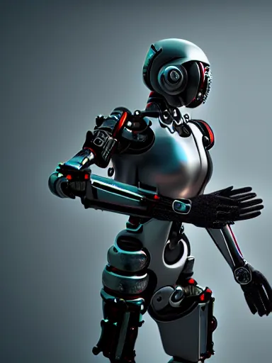 Image similar to cybernetic warrior exoskeleton 4 k, quixel megascans, photorealism, cgi, digital concept art, redshift render, cinematic, filmic