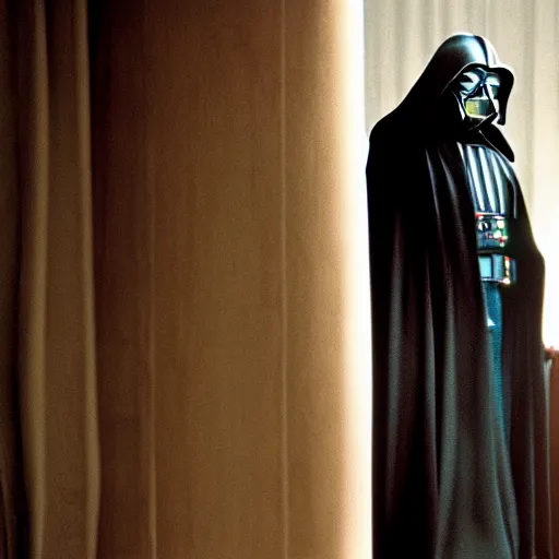 Prompt: martha stewart as emperor palpatine, cinematic still, 7 0 mm, star wars,