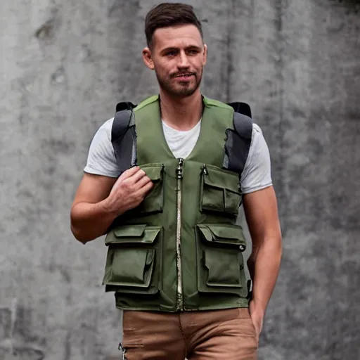 Prompt: cargo vest