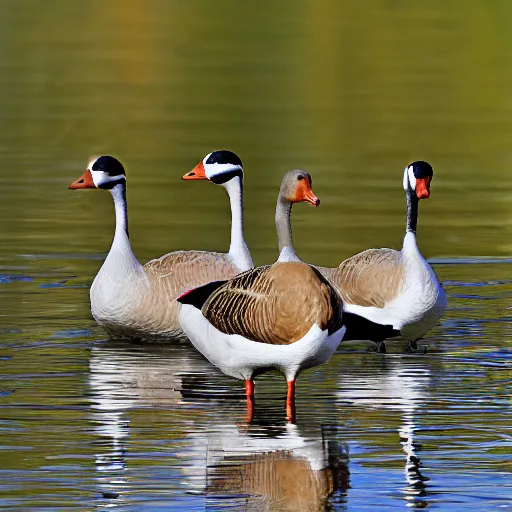 Image similar to star spangled american geese