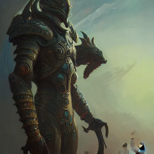 Image similar to anthropomorphized ((seahorse)), galactic crusader, detailed bronze armor, fantasy, intricate, elegant, digital painting, trending on artstation, concept art, sharp focus, illustration by Gaston Bussiere and greg rutkowski, beeple, 4k.