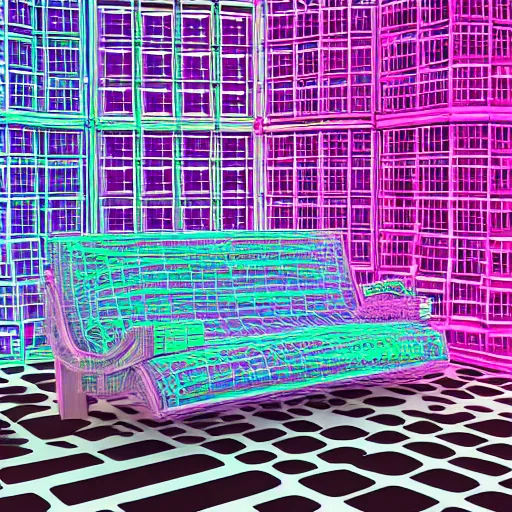 Image similar to hovering innovative fractal city prism civet mercury futon crystal, by georgia o'keefee and andy warhol and tom thomson, rendered in cinema 4 d, rococo, smooth