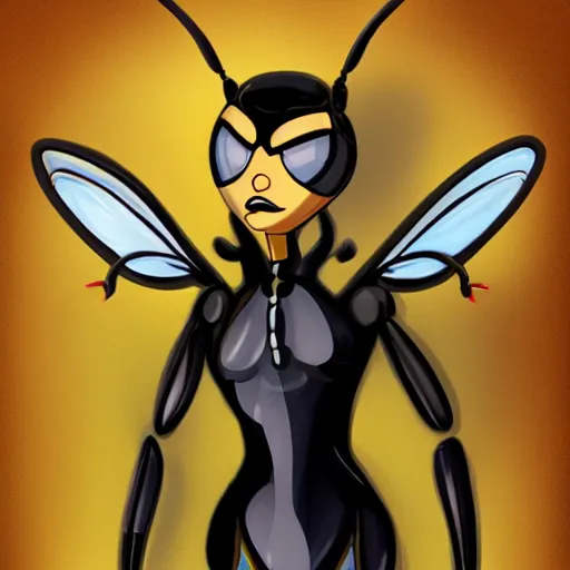 Image similar to humanization wasp