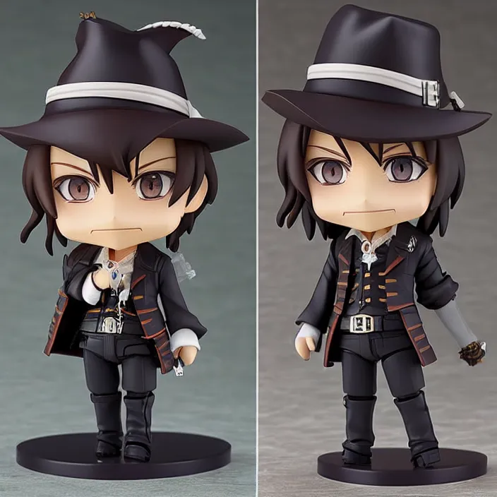 Image similar to [Johnny Depp], An anime Nendoroid of [Johnny Depp], figurine, detailed product photo